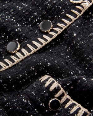 Ceriani Tweed Jacket Black