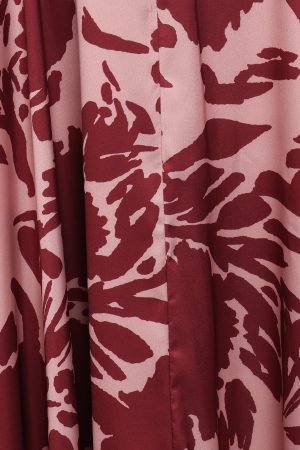 Elanor Maxi Dress – Pale Burgundy