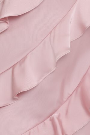 Valery Halterneck Mini Dress – Pink